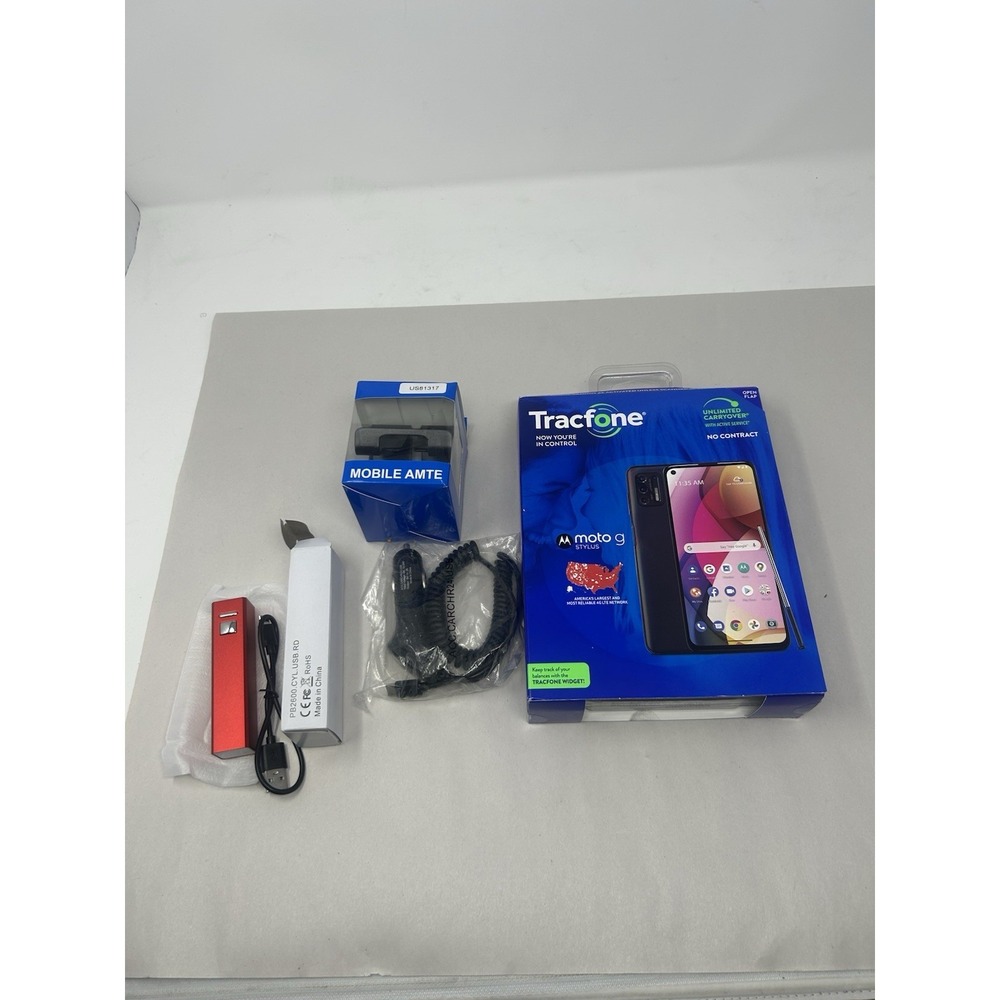 Motorola Moto G Stylus (2021) - 128GB - (TracFone) XT2115DL Smartphone